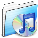 iTunes Folder Stripe Icon 128x128 png